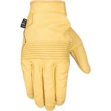 Fist Road Warrior Leather Yellow Gloves