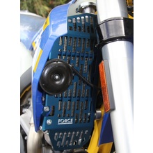 Force Accessories KTM All Models 125 & Up 08-15 Blue Billet Radiator Guards