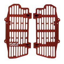 Force Accessories GAS GAS EC250-350 2T/4T 21-23 Red Billet Radiator Guards