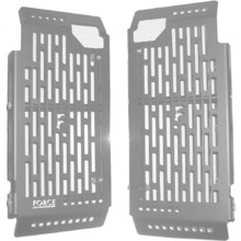 Force Accessories Yamaha YZ250-450F 18-23 WR450F 19-23 Silver Radiator Guards