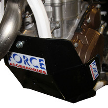 Force Accessories KTM/Husqvarna/Gas Gas 250-350 EXC-F/FE/ECF 17-23 Black Bash Plate