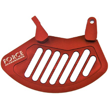 Force Accessories GAS GAS EC250-350 2T/4T 21-23 Red Billet Front Disc Guard