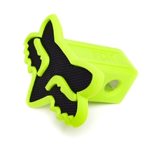 Fox Black/Green Trailer Hitch Cover