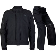 Fox Ranger Gore-Tex Black CE Adventure Jacket & Pants Combo