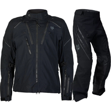 Fox Defend Gore-Tex Black CE Adventure Jacket & Pants Combo
