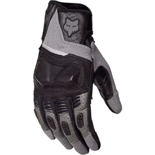 Fox Bomber Pro Air Black/Grey CE Adventure Gloves
