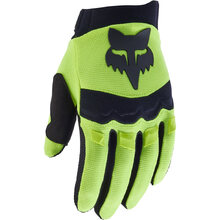 Fox 2027 Dirtpaw Flo Yellow Kids Gloves