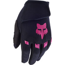Fox 2026 Dirtpaw Minis Black/Pink Kids Gloves