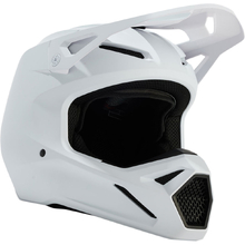Fox 2027 V1 Solid Matte White Kids Helmet