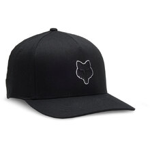 Fox Head Black Flexfit Hat