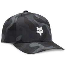 Fox Camo 110 Black Kids Snapback