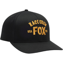Fox Slogan Black Snapback