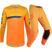 Fox 2026 Flexair Fracture Tangerine Gear Set