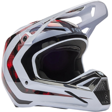 Fox 2026 V1 Kairos White/Flo Red Helmet