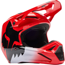 Fox 2026 V1 Shield Flo Red Kids Helmet