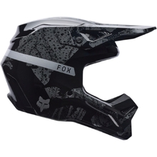 Fox 2027 V1 BNKR Black Camo Helmet