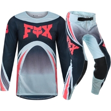 Fox 2027 Flexair Arc Ice Blue Kids Gear Set