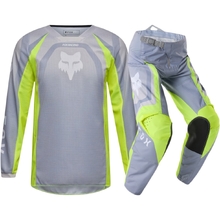 Fox 2027 180 Frame Grey/Yellow Kids Gear Set