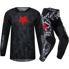 Fox 2027 180 Abyss Black Kids Gear Set
