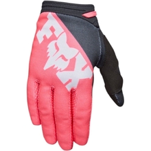 Fox 2027 180 Raid Neon Pink Girls Gloves