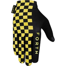 Forth Yellow Checker Kids Gloves