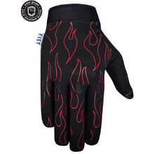 Fist Frosty Fingers Red Flame Cold Weather Kids Gloves