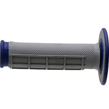 Renthal Dual Compound Half Waffle Blue/Grey Grips