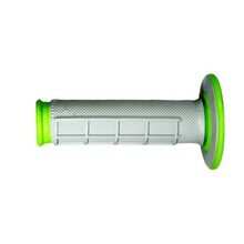 Renthal Dual Compound Half Waffle Green Grips