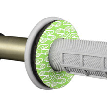 Renthal Green/White Grip Donutz