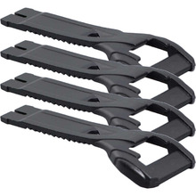 Gaerne SG-12/G-React Black Short Replacement Straps 4pk