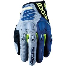 Five E2 Enduro Grey/Fluro Gloves