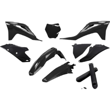 UFO GAS GAS MC/MC-F/EX/EX-F 21-23 Black Plastics Kit