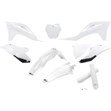 UFO GAS GAS MC/MC-F/EX/EX-F 21-23 White Plastics Kit