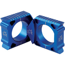Hammerhead Kawasaki KX250/450F 04-26 Blue Axle Block