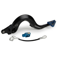 Hammerhead Yamaha YZ450F 10-22 Blue Billet Rear Brake Pedal