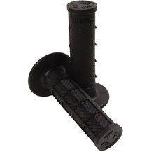 Outlaw Racing Dirt Bike Hand Grips - Half Waffle Design, Non-Slip, Fits 7/8" Handlebars