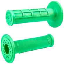 Odi Ruffian Flo Green Half Waffle Single Ply Grips