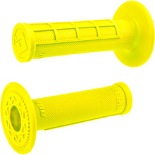 ODI Ruffian Half Waffle Single Ply Flo Yellow Grips
