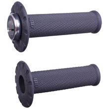 ODI MX Universal Graphite No Waffle Lock On Grips