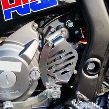 B&B Offroad Honda CRF300 Rally 21-27 Silver Front Sprocket Case Saver