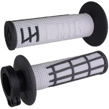 ODI V2 Emig 2.0 White/Graphite 2T/4T Lock On Grips