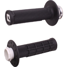 ODI Micro-X Black 2T/4T Half Waffle Lock On Grips
