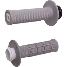 ODI Micro-X Grey 2T/4T Soft Half Waffle Lock On Grips