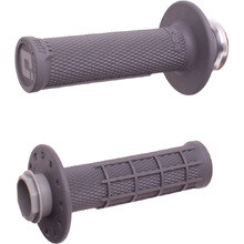 ODI Micro-X Graphite 2T/4T Half Waffle Lock On Grips