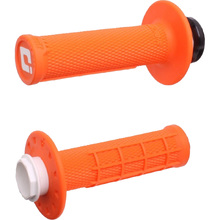 ODI Micro-X Orange 2T/4T Half Waffle Lock On Grips