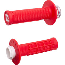 ODI Micro-X Red 2T/4T Half Waffle Lock On Grips