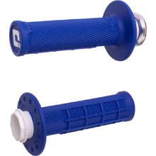 ODI Micro-X Blue 2T/4T Half Waffle Lock On Grips