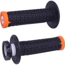 ODI V2 Nomad D3O Black/Orange 2T/4T Lock On Grips