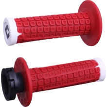 ODI V2 Nomad D3O Red/White 2T/4T Lock On Grips