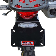 B&B Offroad Honda CRF300L/Rally 21-27 Black Number Plate Holder w/ LED Light